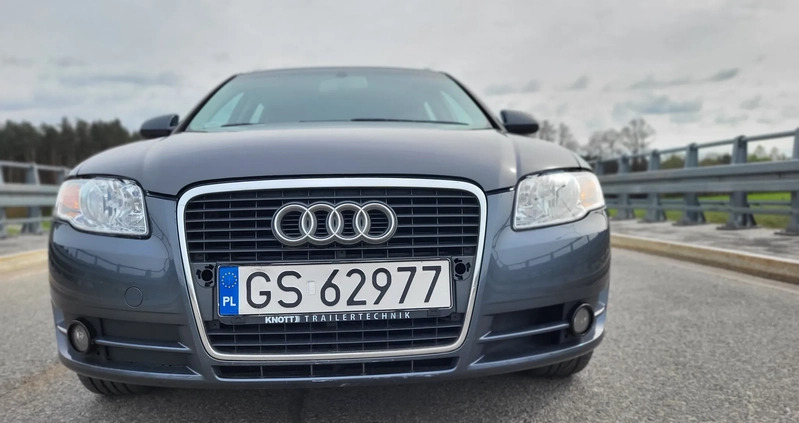 Audi A4 cena 16000 przebieg: 318903, rok produkcji 2007 z Słupsk małe 562